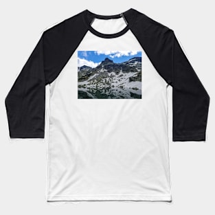 Mountain lake reflection Baseball T-Shirt